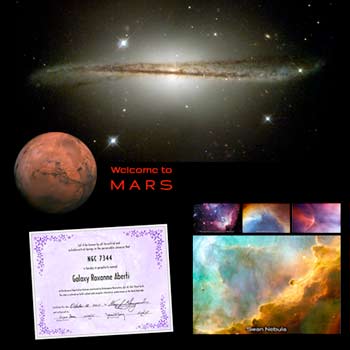 name a galaxy mars package