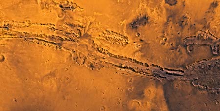 Mars impact crater